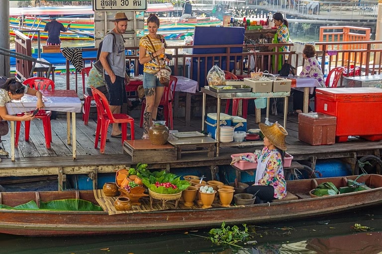 Chợ Nổi Trong Và Xung Quanh Bangkok Bạn Phải Ghé Thăm