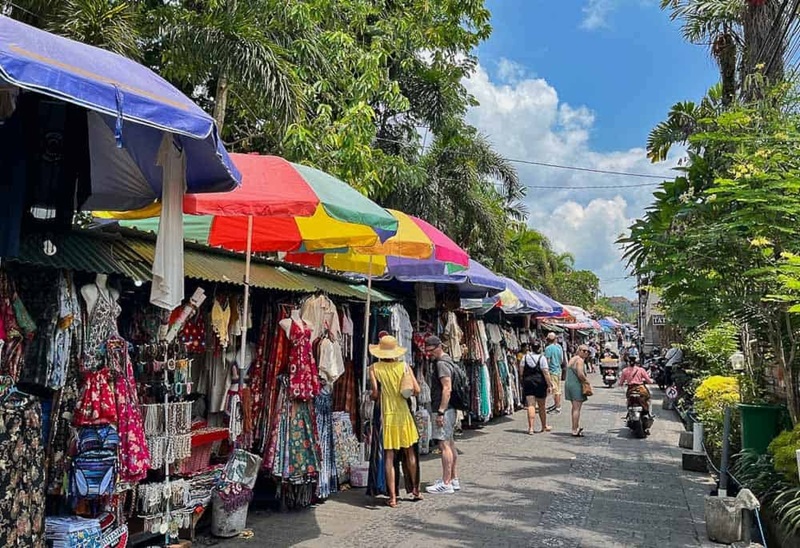 Chợ địa phương ở Ubud