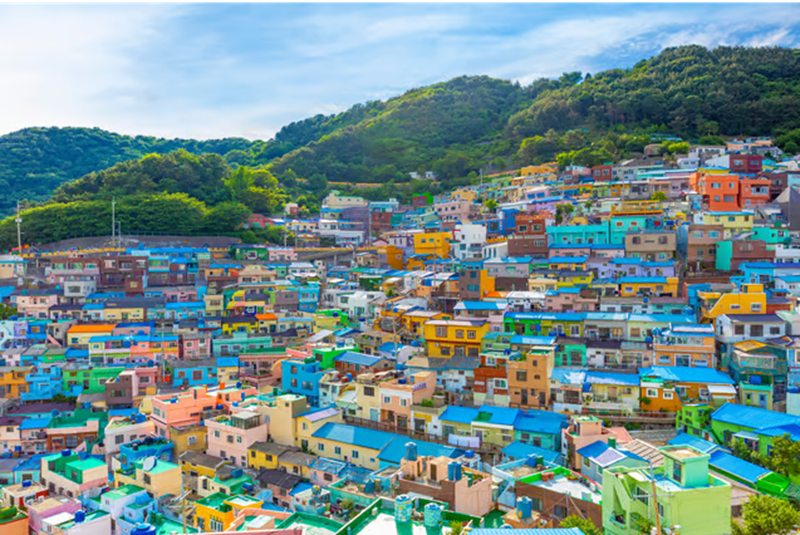 Làng văn hóa Gamcheon được mệnh danh là “Machu Picchu của Busan”