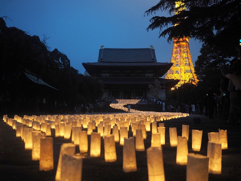 Photo: Zojoji TempleZojoji Tanabata Festival