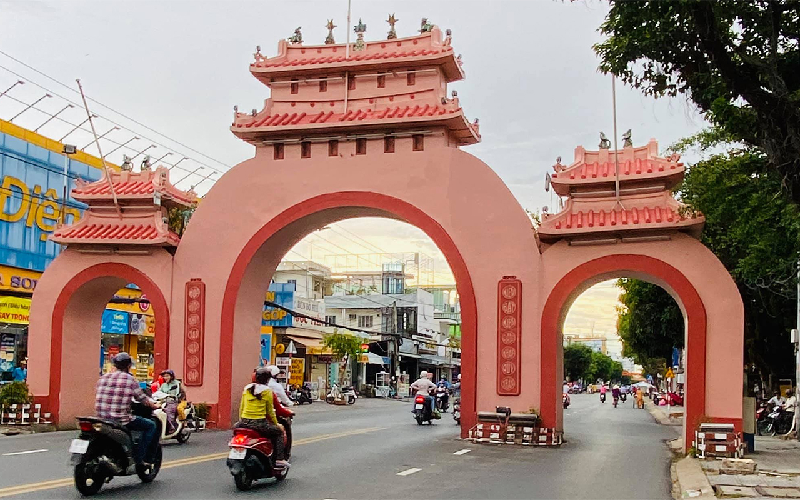 Cổng Tam Quan ở Rạch Giá.